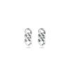 oorhangers schakel zilver gerhodineerd