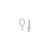 oorhangers zirkonia zilver gerhodineerd