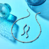 oorhangers zirkonia zilver gerhodineerd - Afbeelding 5