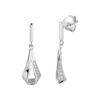 oorhangers zirkonia zilver gerhodineerd