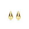 oorknoppen druppel 15 mm 14K geelgoud