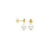 oorknoppen parel 15 mm 14K geelgoud - Afbeelding 3