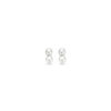 oorknoppen parel 5,5 mm zilver gerhodineerd