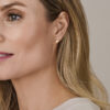 oorknoppen parel 6,5 mm 14K geelgoud - Afbeelding 2