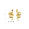 oorknoppen slang 14K geelgoud - Afbeelding 4