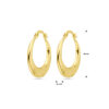 oorringen 24 mm 14K geelgoud - Afbeelding 4