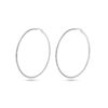 oorringen 2,5 mm zilver gerhodineerd