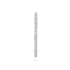 oorsteker zirkonia zilver gerhodineerd - Afbeelding 3