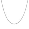 tenniscollier zirkonia 3,0 mm 43 cm zilver gerhodineerd