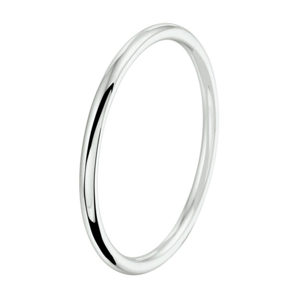 aanschuifring 14K witgoud