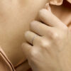 aanschuifring zilver gerhodineerd - Afbeelding 2