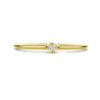 aanschuifring zirkonia 14K geelgoud - Afbeelding 3
