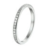 aanschuifring zirkonia 14K witgoud