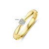 aanzoeksring diamant 0.15ct 14K geelgoud - Afbeelding 5