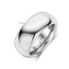 ring 9,5 mm zilver gerhodineerd - Afbeelding 3