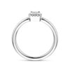 ring diamant 0.29ct h si 14K witgoud - Afbeelding 3