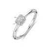 ring diamant 0.29ct h si 14K witgoud - Afbeelding 5