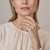 ring gedraaid 14K geelgoud - Afbeelding 2