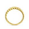 ring gedraaid 14K geelgoud - Afbeelding 3