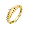 ring gedraaid 14K geelgoud - Afbeelding 5