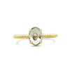 ring groen amethist 14K geelgoud - Afbeelding 4