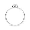 ring hartje zilver gerhodineerd - Afbeelding 3