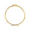 ring klaver 14K geelgoud - Afbeelding 2