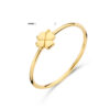ring klaver 14K geelgoud - Afbeelding 3
