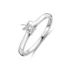 ring lab grown diamant 0.25ct h si 14K witgoud - Afbeelding 5