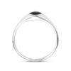 ring onyx zilver gerhodineerd - Afbeelding 3