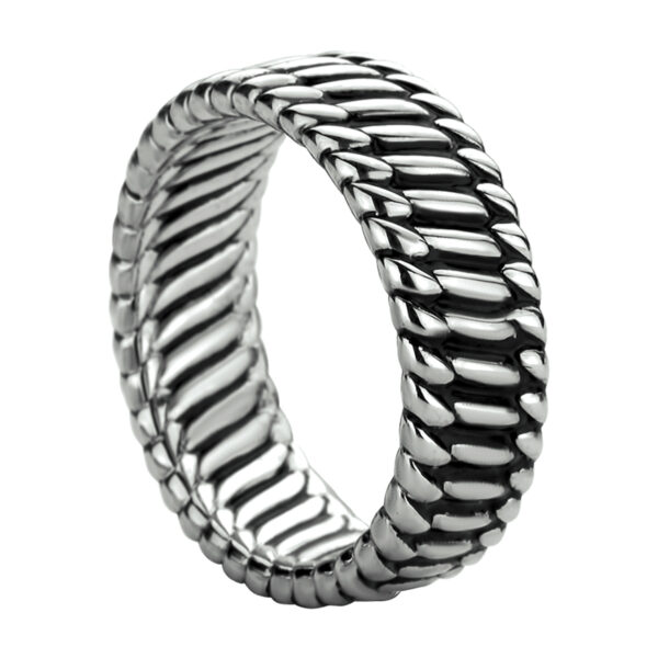 ring oxi zilver geoxideerd - Afbeelding 3