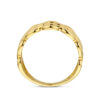 ring schakel 14K geelgoud - Afbeelding 3