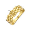 ring schakel 14K geelgoud - Afbeelding 5