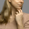 ring smaragd 14K geelgoud - Afbeelding 2