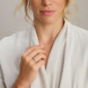 ring topaas 14K geelgoud - Afbeelding 2