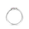 ring vlinder zilver gerhodineerd - Afbeelding 2