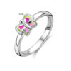 ring vlinder zilver gerhodineerd - Afbeelding 3