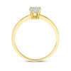 ring zirkonia 14K geelgoud - Afbeelding 3