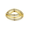 ring zirkonia 14K geelgoud - Afbeelding 4
