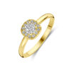 ring zirkonia 14K geelgoud