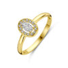 ring zirkonia 14K geelgoud