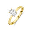 ring zirkonia 14K geelgoud - Afbeelding 5