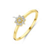 ring zirkonia 14K geelgoud - Afbeelding 5