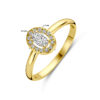 ring zirkonia 14K geelgoud - Afbeelding 5