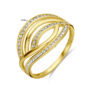 ring zirkonia 14K geelgoud - Afbeelding 5