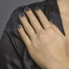 ring zirkonia 14K witgoud - Afbeelding 2