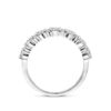 ring zirkonia 3,0 mm zilver gerhodineerd - Afbeelding 2