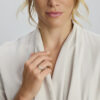 ring zirkonia zilver gerhodineerd - Afbeelding 2