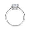 ring zirkonia zilver gerhodineerd - Afbeelding 3