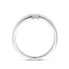 ring zirkonia zilver gerhodineerd - Afbeelding 3